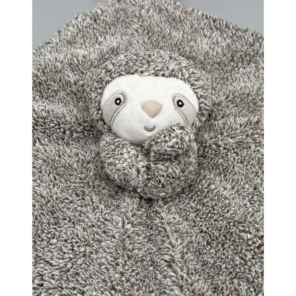 Carters Gray Sloth Lovey Plush Baby Security Blanket 2019